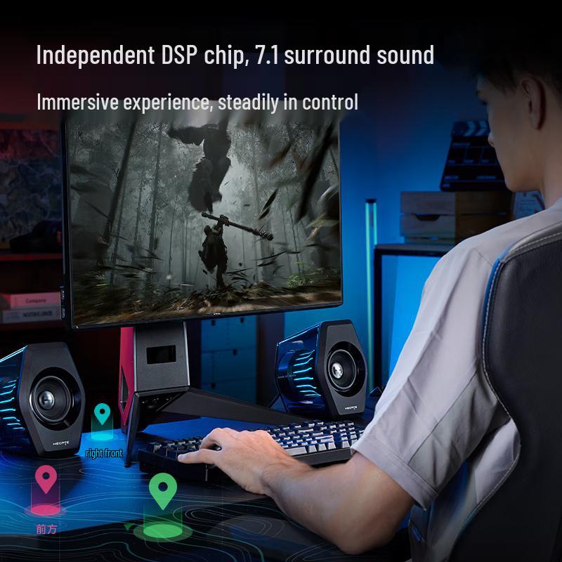 Edifier HECATE G3000 7.1 Surround Sound Desktop Gaming Speakers CN Plug (adapter Included)