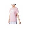 Nike Vintage American Breathable Round Neck Short Sleeve T-Shirt with Logo Print Women Tops Pink DX7907-691