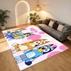 Bluey Family Living Room Nonslip Area Rug Soft Carpet For Bedroom Game Playroom Sofa Office Home Decor Doormat Christmas Gift C929842