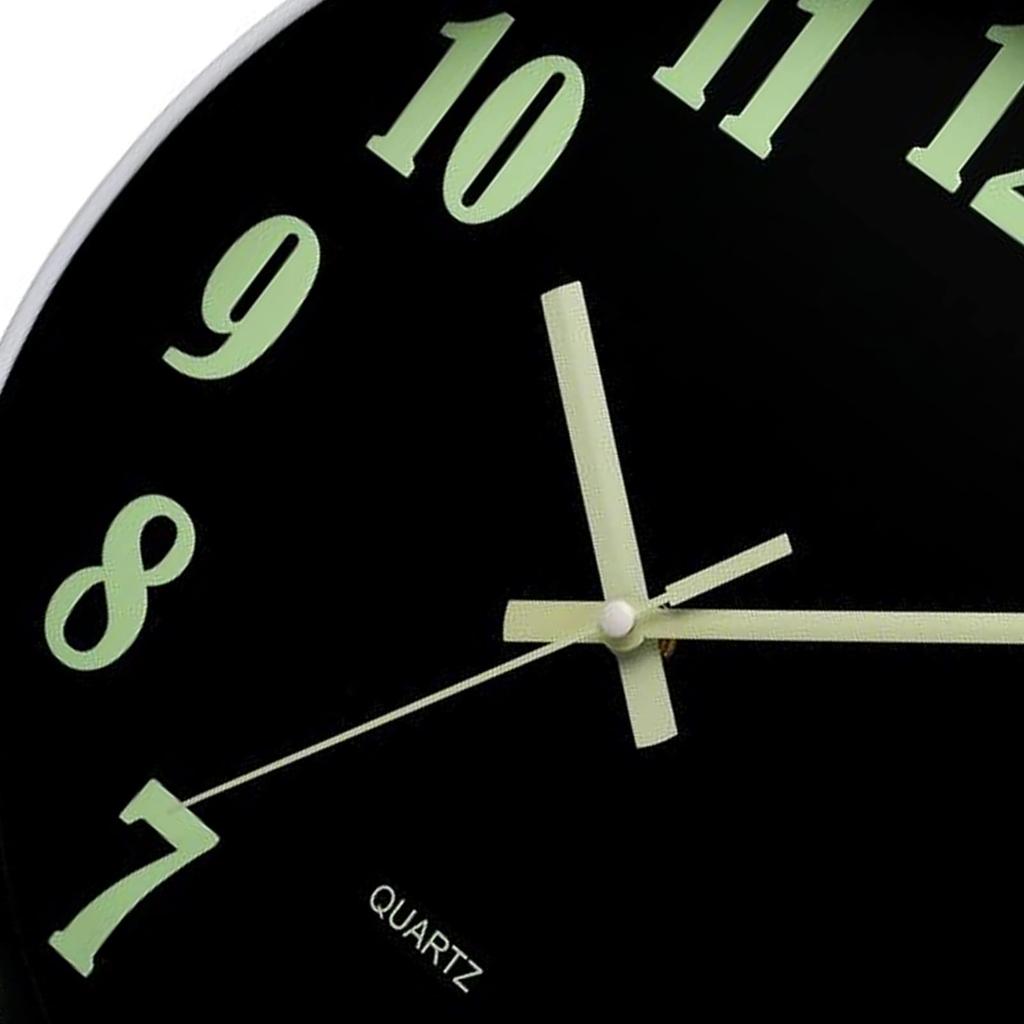 Nordic Luminous Silent Wall Clock