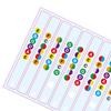 Fingerboard Note Decal Card Sticker Decoration for Guitar