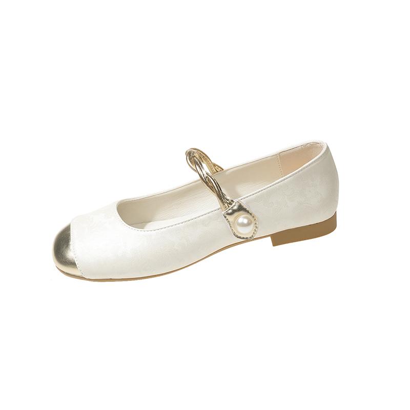 

Мода Aphixta Элегантные Цветы Верх Бриллианты Жемчуг Балетки Обувь Мелкий Крючок Петля Лоферы Женщина Зеленый Классная Обувь Мягкая Подошва Женская Обувь 35 бежевый