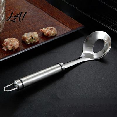 Holdbart Metal Madskovl 2 stk 304 Maker Non-Stick Kødbolle Rustfrit Stål til Køkkenhjælper Forbered Hjemmelavede Kødboller Alsidigt Værktøj Frugt