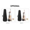 4 4 Acoustic Violin Basswood Topboard Side Back Board Maple Scroll with Carry Case Bow Rosin for Kids Students Beginners
