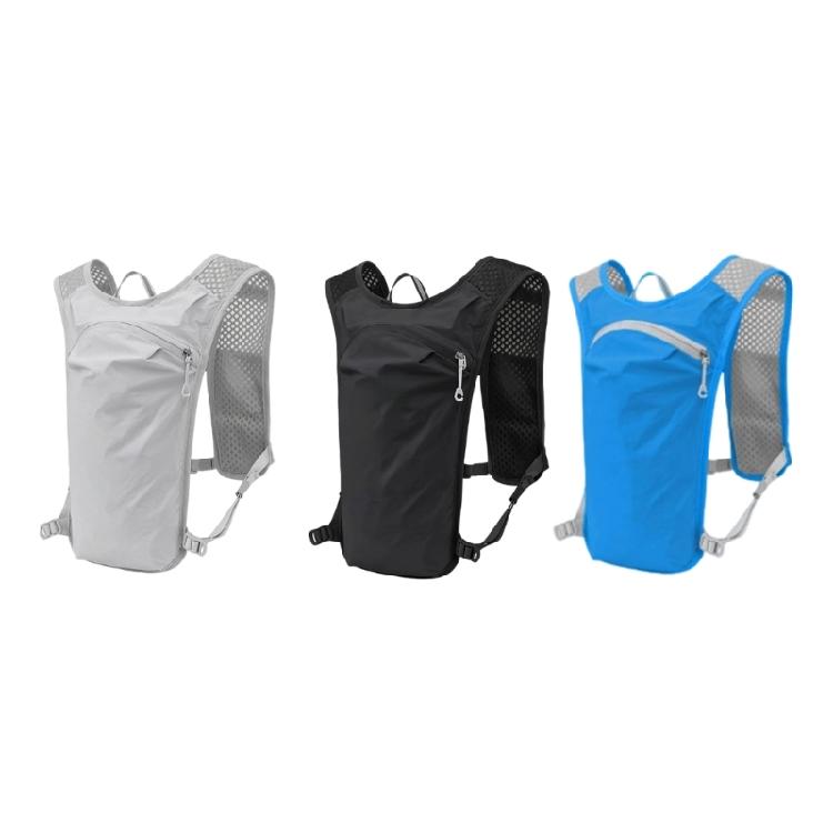 Professional Training Vest Bag Multi Layer Storage Pockets Reflective Trim Breathable Mesh Fabric For Outdoor Activity