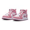 Air Jordan 1 Mid TD Valentines Day 2023 Baby Sneakers Pink Coral-Chalk Desert-Berry DQ8425-616