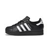 adidas Originals Superstar 2 Leopard Print Abrasion Resistant Low Top Skateboard Shoes Unisex Black JI0079(Team1246-SBOX)