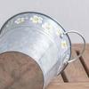 Basket Bucket Planters Pot, Storage Bucket, Rust Protection Basket Metal Pot