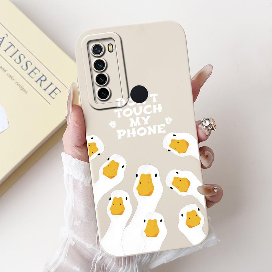 For Xiaomi Redmi Note 8 Case Luxury Flower Cactus Soft Silicone Camera Protection Cover For Redmi Note 8T Coque Note8 Phone Case