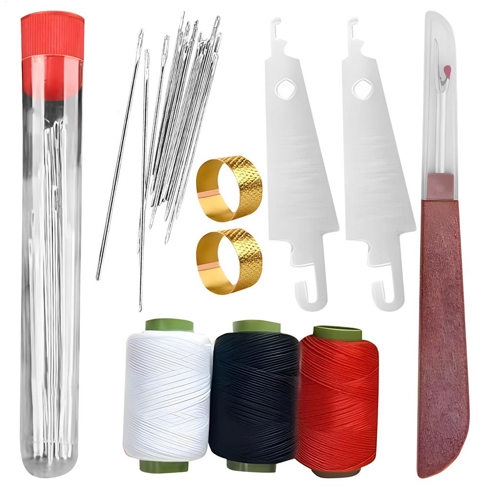 

37pcs Sewing Tool Set, Big Nose Steel Needle-Sewn Clothes Quilt, Basic Sewing Set, with Seam Ripper/Needle Threader/Thimble