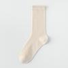 Female Summer Thin Breathable Mesh Boneless Loose Mouth In The Tube Stack Socks