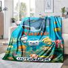 Custom Name Octonauts Theme Printed Blanket - Perfect for Couch, Bed, Travel & Outdoor Use | Machine Washable, Cozy & Durable.