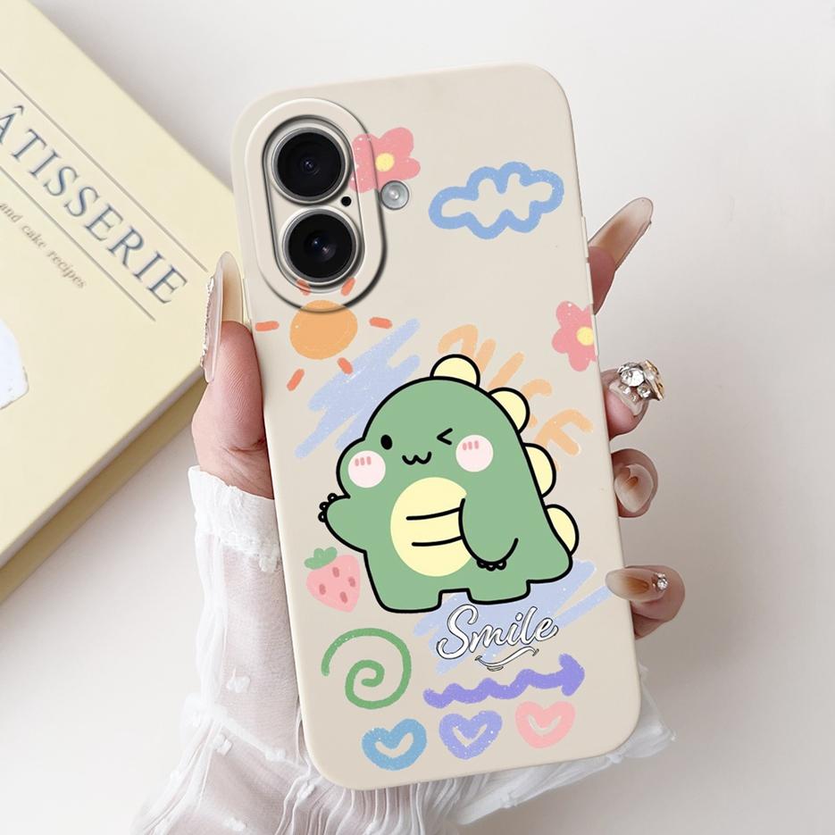 For Apple iPhone 17 Pro Max Case 2025 New Fashion Cartoon Cover Soft Silicone Phone Case For iPhone 17 Air iPhone17 Pro Max Bags