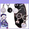 Stunning 2pcs Genshin Qiqi Cosplay Earrings With Elegant Dangle Design For Women