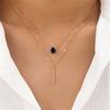 617 Low Price Multilayer Chain Choker Fashion Shiny Women's Jewelry Trendy Zircon Pendant Necklaces for Women Female Party Gift