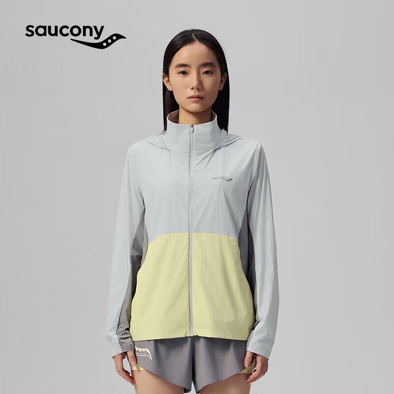 Saucony Women s Color Block Hooded Running Jacket S