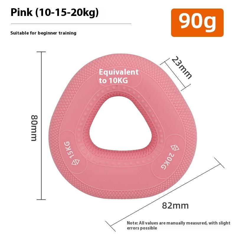 1 шт. Силиконовое кольцо для укрепления рук 220 фунтов Карпальный эспандер Пальцы Запястье Эспандер Сила хвата Тренажер Кистевой эспандер для рук