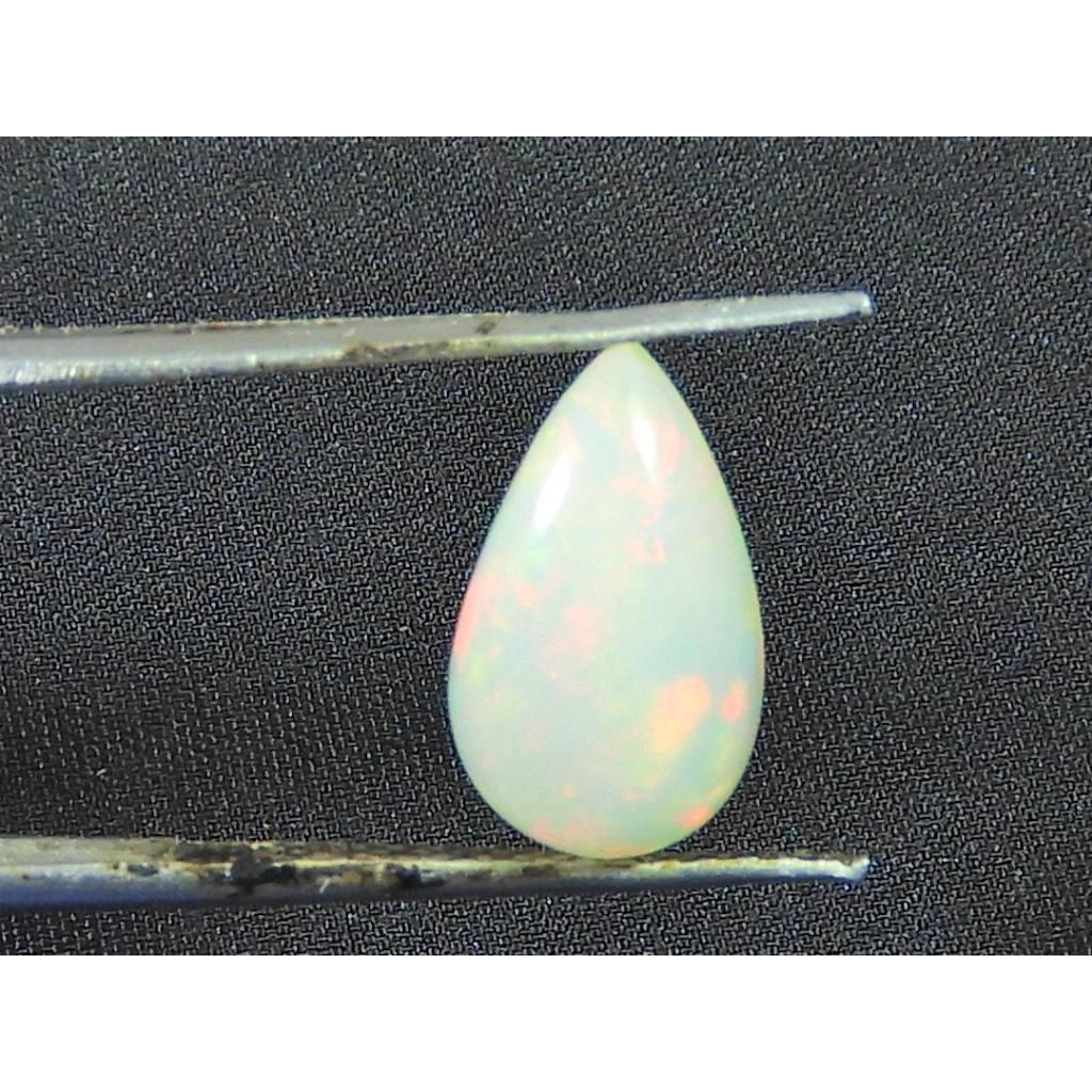 

8X12MM Natural Ethiopian Welo Fire Opal Pear Healing Crytsal Loose Gemstone SK-3196