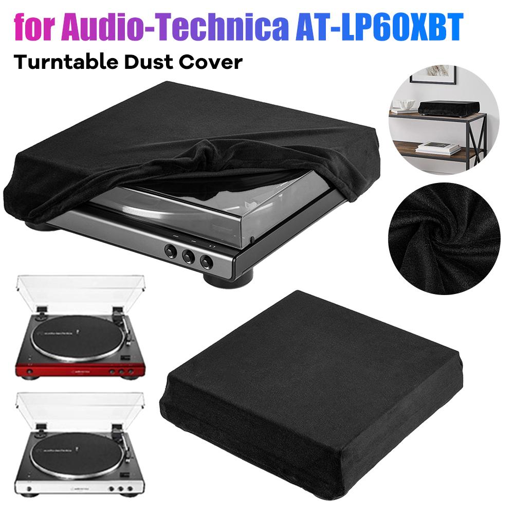 2/1PCS Turntable Dust Cover Spandex Protective Dust Case Sleeve High Elasticity Turntable Cover for Audio-Technica AT-LP60XBT