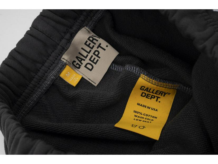 GALLERY DEPT Men's Classic Hand-Painted Splatter Graffiti Cotton Sweatpants