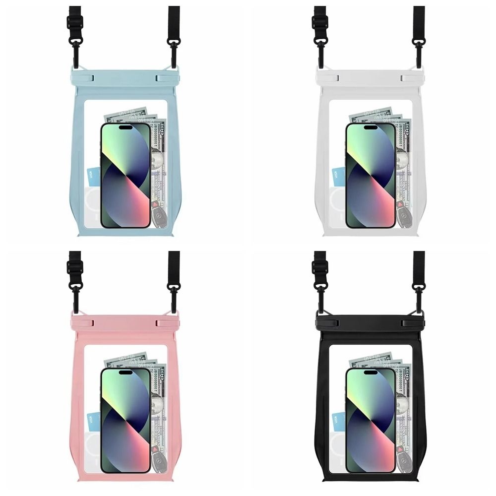

Thicken Waist Waterproof Bag Lightweight Swimming Storage Bag Waterproof Phone Bag Diving чорний