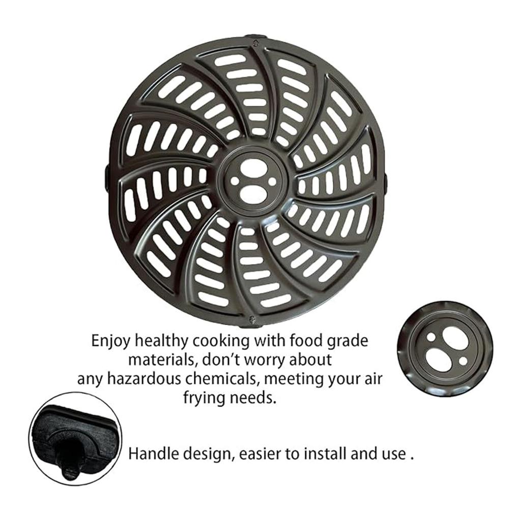 Kovové vložky Kovové hrnce Vložky Podnos do horkovzdušné fritézy Kovový talíř do horkovzdušné fritézy Příslušenství pro horkovzdušnou fritézu Železná textura pro vaření