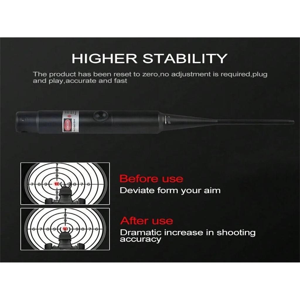 Bore Sight Kit, Suitable For .17 To .78 Caliber Multi-port Adapters.