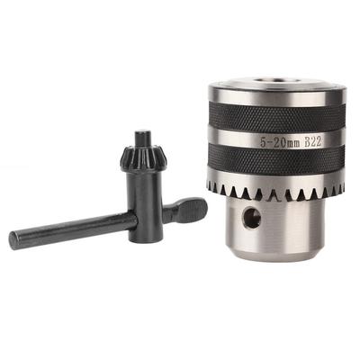 Mandrino per trapano B22 per impieghi gravosi da 520 mm con chiave per tornio CNC per lavorazione dei metalli, trapano da banco