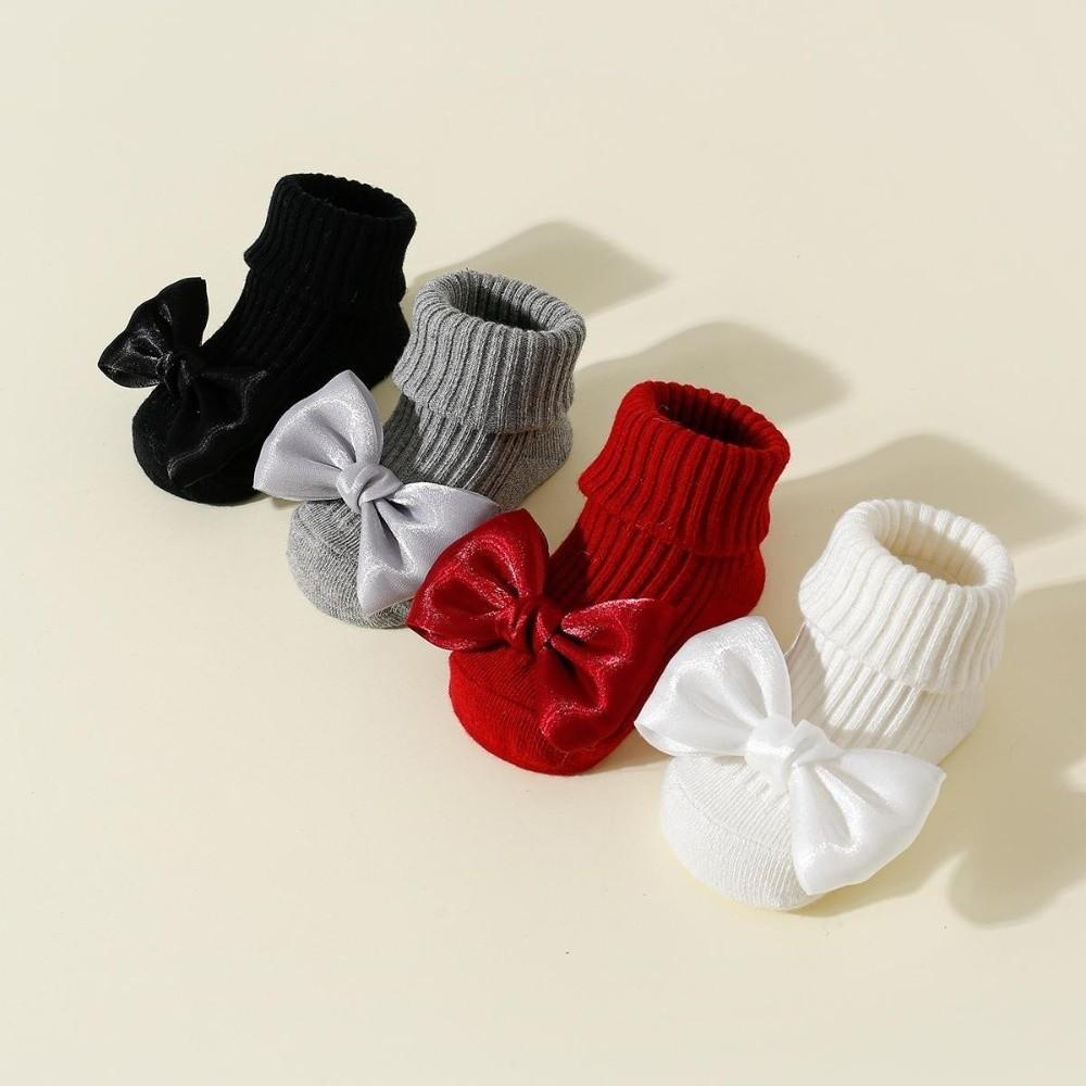 1 Paie Soft Cotton Blend Baby Floor Sock Breathable Fabric Anti-Slip Sock  Indoor Home