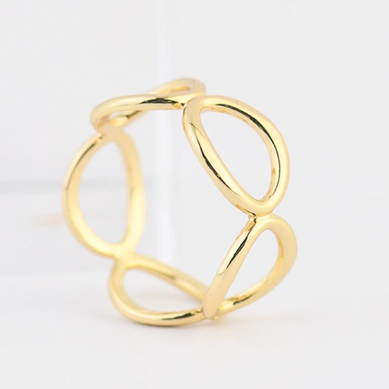 New Silk Scarf Buckle Women s Simple Single Loop золотой
