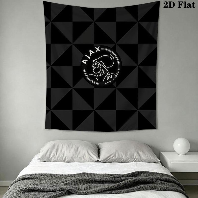 AFC Ajax Amsterdam Wall Hanging Printed Fabric Blanket Decorative Tapestries for Bedroom Living Room Home Decor