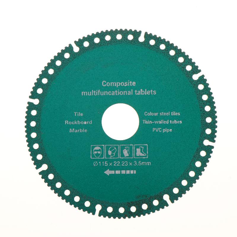 115mm / 125mm Hartlöt-Sägeblatt – 22,23mm Aufnahme Trennscheibe für Stahl, Gusseisen, Stahlbeton, Stein & Aluminium