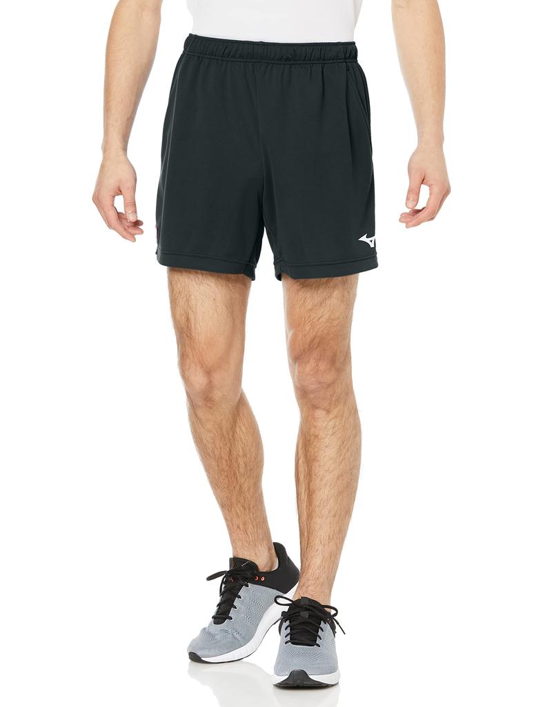 Mizuno Table Tennis Game JTTA Medium Pants, Moisture-Wicking, Quick-Drying, Certified, 82JBA100, Black,