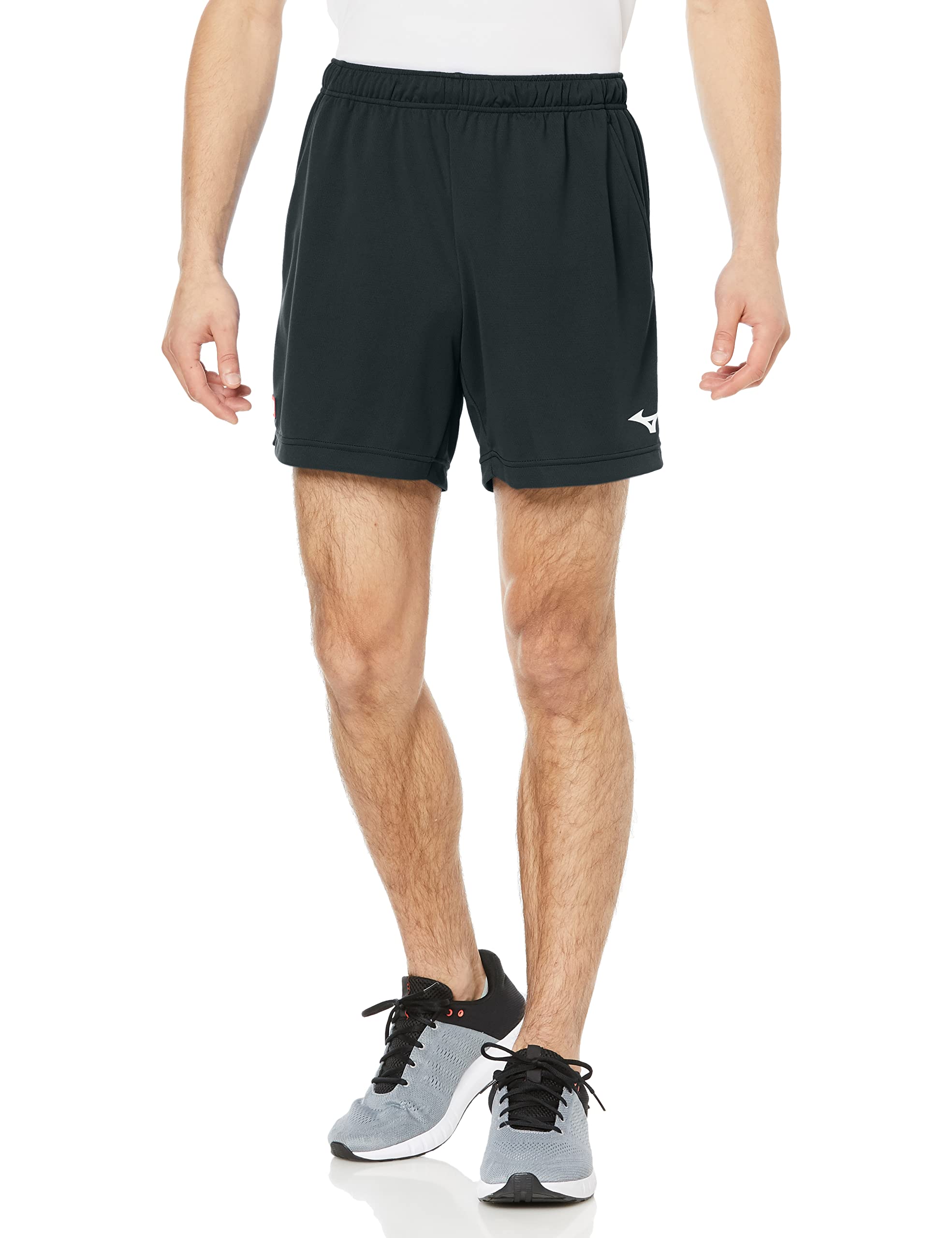 

Mizuno Table Tennis Game JTTA Medium Pants, Moisture-Wicking, Quick-Drying, Certified, 82JBA100, Black, чёрный