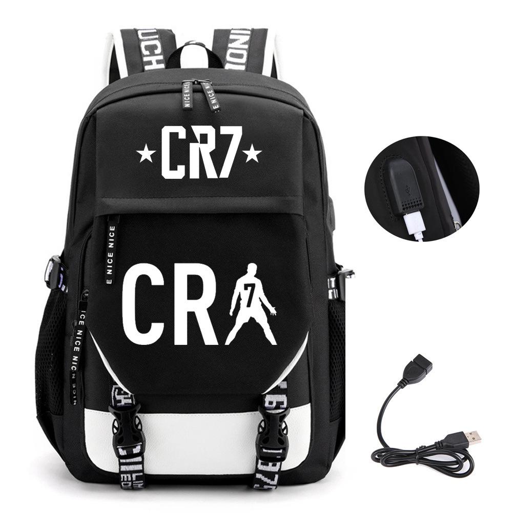 Cartable grande capacité avec bandoulière; set de trousse à crayons trois pièces pour étudiant