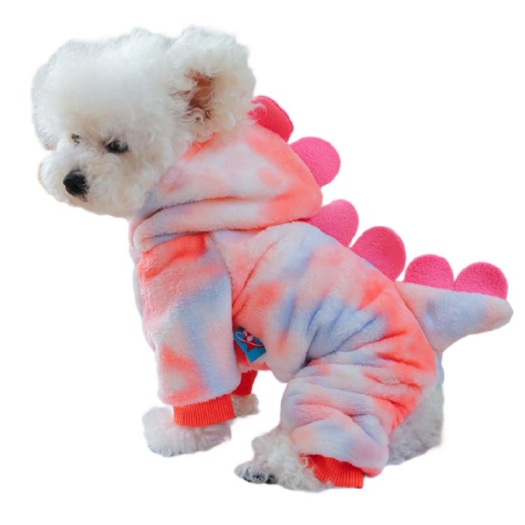 Cats Jumpsuit for Small Medium Large Dogs Cartoon Dinosaur Outfit for Pet Dogs