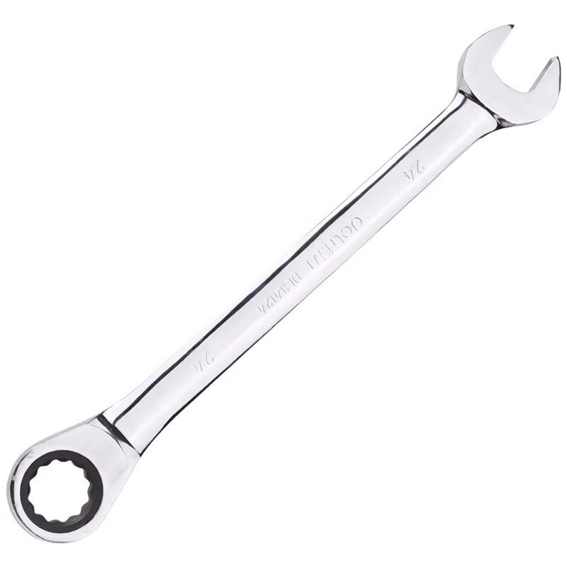 Deli 24mm Mirror Ratchet Combination Wrench 24mm