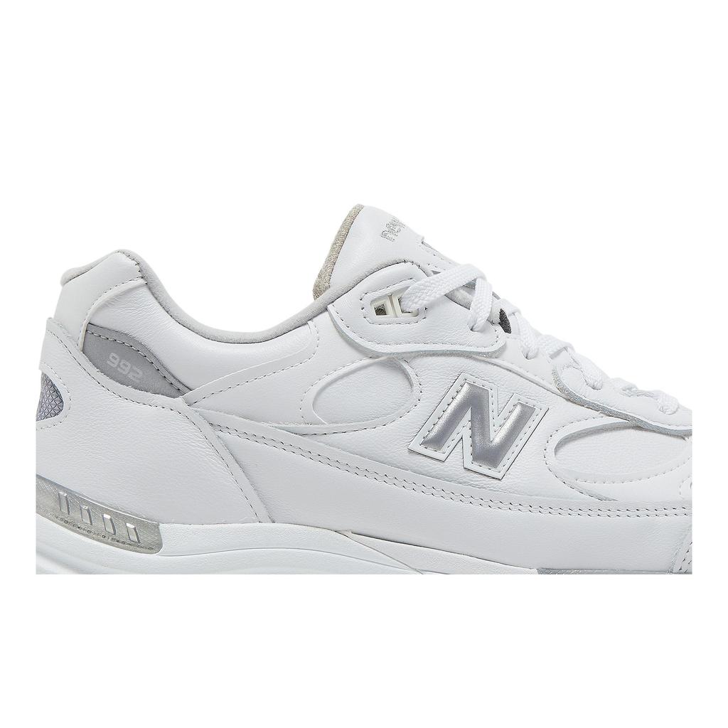 New Balance 992 Made in USA 'White Silver' (Unisex) White / Silver Running Shoes M992WL