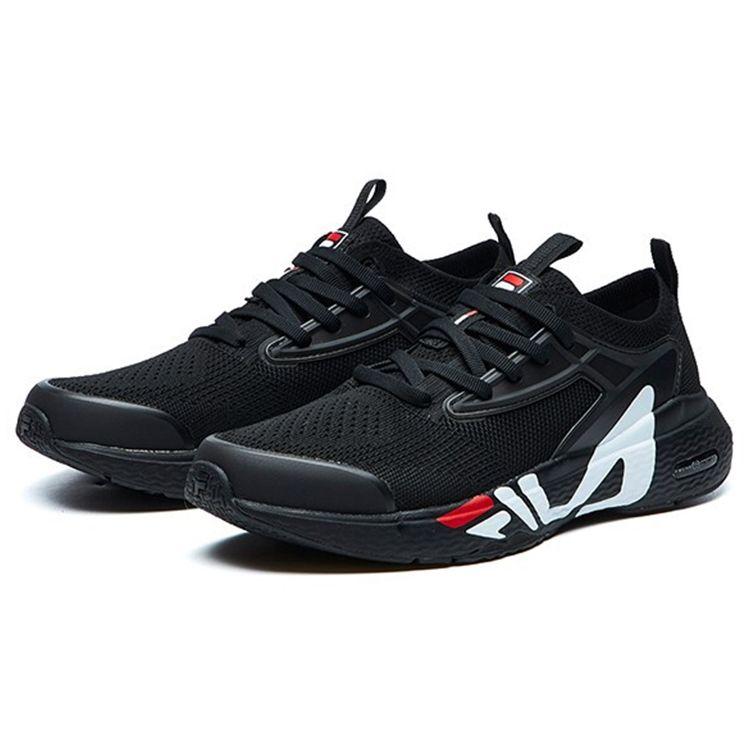 Fila Athletics Mind 3s Comfortable Sports Fabric Low-Top Casual Running Shoes Women Sneaker Black A12W122106FWB