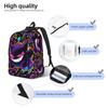 Fashion Pokemon Backpack  Mochilas Daily Travel Zipper Closure Rucksack
