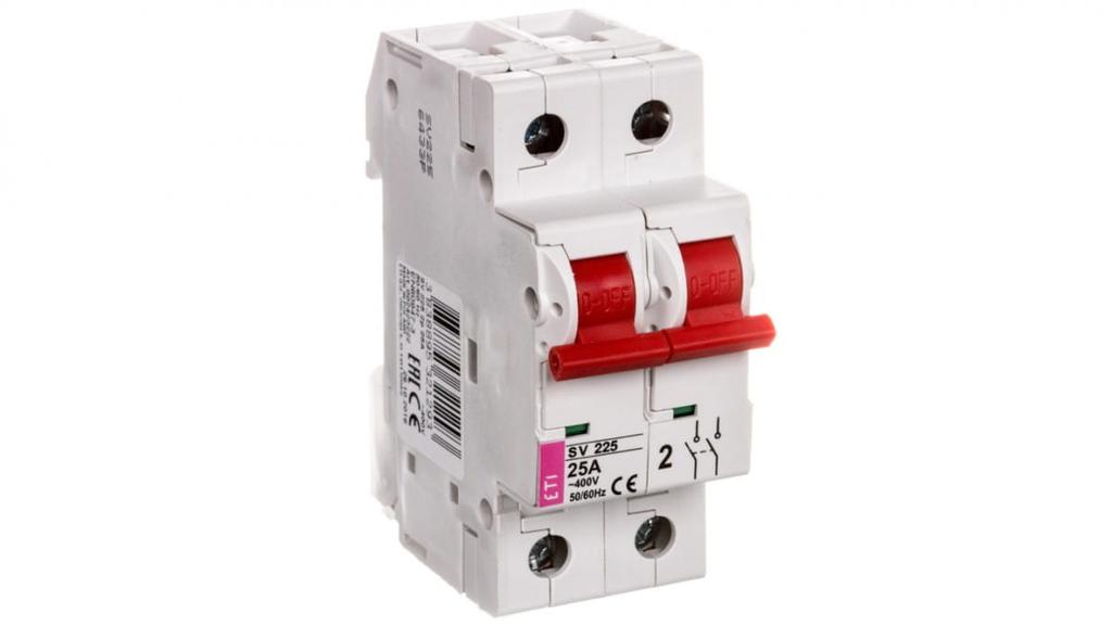 Modular Switch 25A 2P 400V Sv 225 002423222