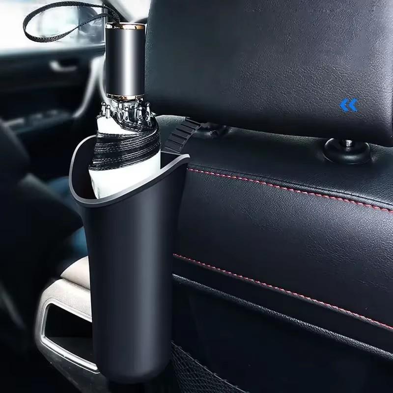 Car Umbrella Storage Bucket Car Storage Holder for Umbrella Auto Rear Seat Suspension Umbrella Rack Car Interior Accessories