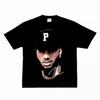 Bryson Tiller Signature Grafické Tričko Prémiová Bavlna RB Hladká Vibe Unisex Nadrozměrný Kulatý Výstřih Streetwear Letní Trička