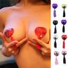 Multi-color Sexy Invisible Silicone Lingerie Sequin Tassel Nipple Stickers