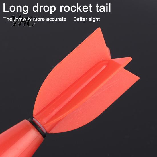Luminous Fishing Float LED Rocket High Sensitivity Visibility Electric Outdoor Long Casting Slip Bobber Saltwater Freshwater Accessories ABS Fish