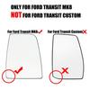 Right Passenger Side Mirror Glass Heated Upper For Ford Transit 150 250 350 HD