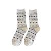 White Mid-Leg Socks, Style Bow Love Rolled Hemmed Cotton Socks, Korean Collegiate Style