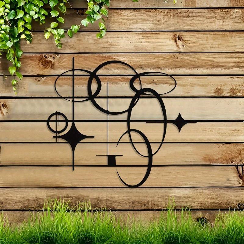 Fashion Metal Wall Decor for Entryway Office Bedroom