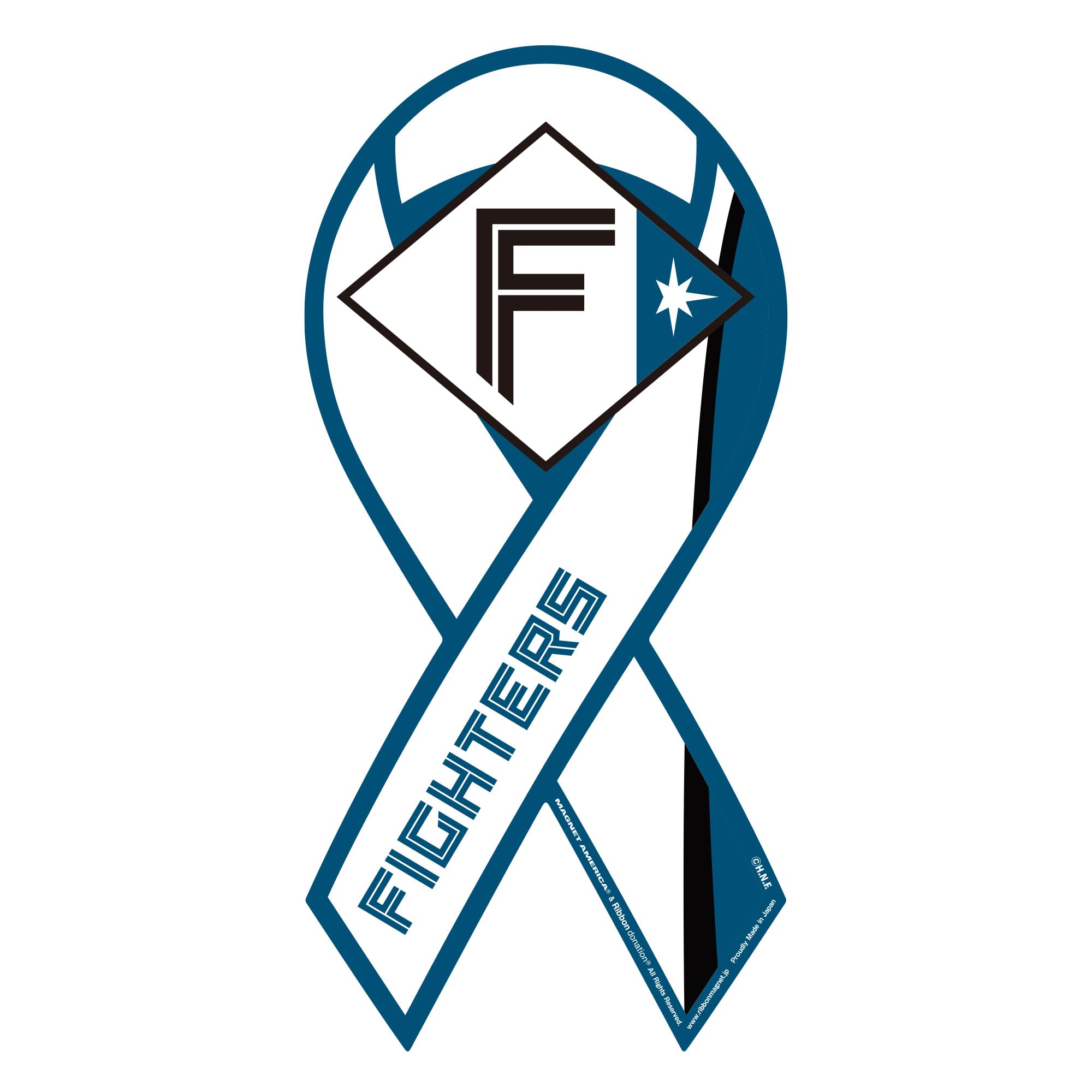

Hokkaido Nippon-Ham Fighters RibbonMagnet Ribbon Magnet Home