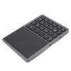 Wireless Numeric Keypad Professional 22 Keys Dual Modes   4.2 2.4G Wireless Number Pad with Touchpad for Laptop Desktop PC